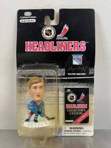 未開封 HEADLINERS フィギュア WAYNE GRETZKY アイスホッケー NEW YORK RANGERS NHL NHLPA 同梱可能