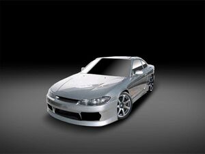 シルビア S15 サイドステップ エアロ FRP 未塗装 社外品 左右セット SILVIA 日産 ニッサン NISSAN