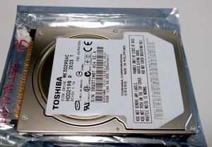 TOSHIBA 2.5inch 30G HDD MK3029GAC 中古良品です