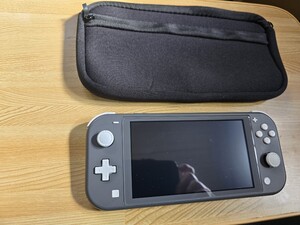 中古品 任天堂 Nintendo Switch Lite グレー 箱付属品無し 初期化・動作確認済み