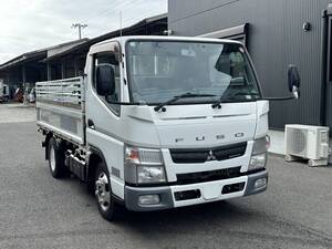 動画有！売り切り！H24年 三菱 キャンター平ボディ 全低床 積載2000kg 2.9L ディーゼル ターボ 5速MT エンジン好調！佐賀福岡