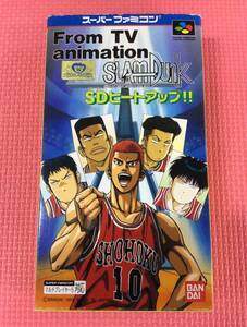 【GM5429/60/0】スーパーファミコンソフト★SLAM DUNK(スラムダンク) SDヒートアップ!!★From TV animation★SFC★スーファミ★バスケ★