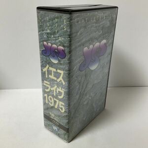 VHS / イエス / ライヴ 1975 / 2本組 / VAVJ-9001〜2 / YES / LIVE 1975 AT Q.P.R. / ビデオテープ