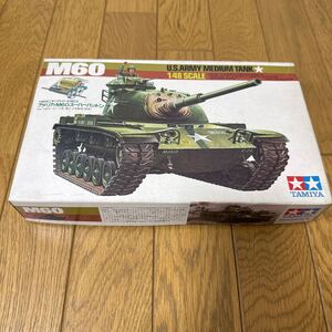 TAMIYA 未組立 プラモデル アメリカ M60 スーパーパットン 1/48 ミニタンクシリーズ no.2 現状品 タミヤ U.S ARMY MEDIUM TANK 