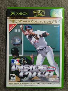 Inside Pitch 2003 ワールドコレクション ケース・説明書付き マイクロソフト インサイドピッチ スポーツ ベースボール メジャーリーグ