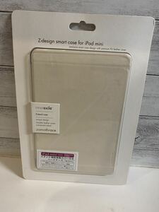 iPad mini ケース iPad mini カバー アイボリー スタンド機能付き Z-stand case