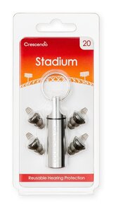 ★Crescendo Stadium 20 スポーツ観戦用 イヤープロテクター 耳栓★新品送料込/メール便