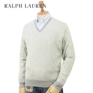 アウトレット 新品 ポロ ラルフ Lサイズ Vネックセーター 4234 polo ralph lauren