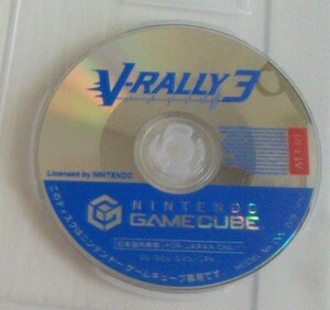 【匿名発送・追跡番号あり】 ディスクのみ V-RALLY 3 Vラリー3 ゲームキューブ