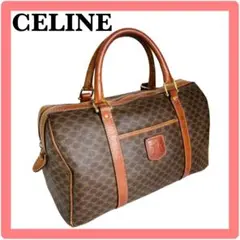 良品★CELINE★セリーヌ★ミニボストン★ハンドバッグ★マカダム柄★オールド