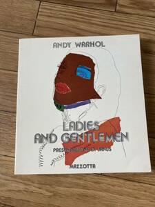 超貴重★アンディ・ウォーホル ANDY WARHOL Ladies and Gentlemen 画集　LGBTQ 1975 当時モノMAZZOTTA 送料無料　作品掲載120点以上