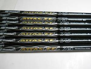 希少!　レア　アッタス　ATTAS　FF75 (S) UST　mamiya USTマミヤ 4I-PW 7本