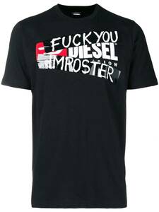 DIESEL Tシャツ　00SVF00CATJ ロゴ　ブラック Mサイズ ディーゼル