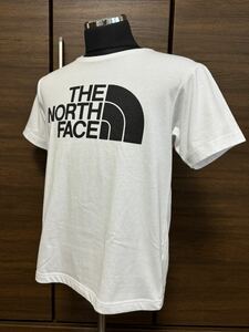 THE NORTH FACE(ザ・ノースフェイス） S/S SIMPLE LOGO TEE （シンプルロゴティー）NT31731 ホワイト M 人気モデル！ GOLDWIN正規品