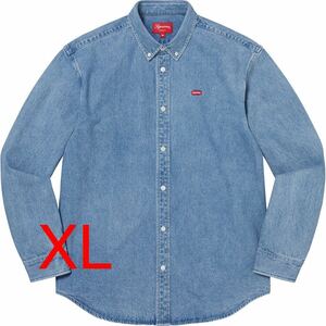 デニムXL 即決 国内正規新品 Supreme 22SS Small Box Shirt DENIM シュプリーム スモール ボックス ロゴ シャツ Logo