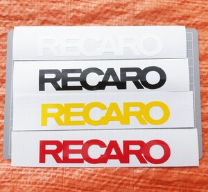 ＃★新品　RECARO/レカロ　カッティングステッカー/デカール/ワッペン　ロゴステッカー 走り屋 ドリフト シートロゴ　街道レーサー★