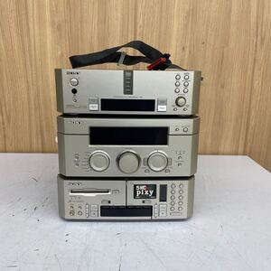 【H-2】 Sony TA-MS919 ST-MS919 コンポ MDS-MS919 動作確認済 中古品 2822-152