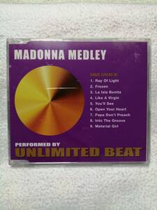 【廃盤CDシングル】Unlimited Beat 　Madonna Medley マドンナのカヴァー