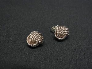 1円 ■美品■ TIFFANY＆Co ティファニー サマセット SV925 ピアス アクセサリー レディース シルバー系 AZ2663