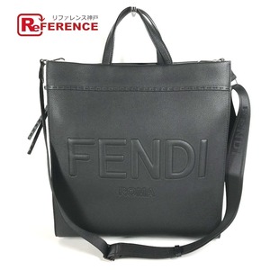 美品 FENDI フェンディ 7VA583 ショッパー ミディアム 2WAYバッグ 斜め掛け セレリア ショルダーバッグ カバン トートバッグ【中古】