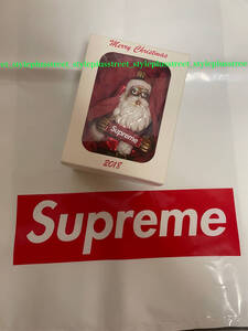 18AW Supreme Santa Ornament シュプリーム サンタ オーナメント クリスマスツリー クリスマス 飾り box logo