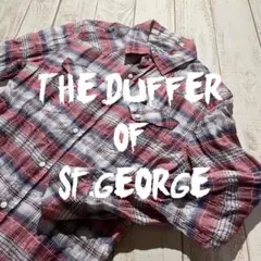 【The DUFFER of St.GEORGE】シワ加工 ウエスタンシャツ