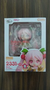 送料無料 未開封 1円スタート グッスマくじ 桜ミク 2024 B賞 ねんどろいど 桜ミク セーラー服Ver. フィギュア