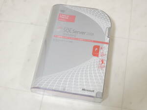 A-05005●未開封 Microsoft SQL Server 2008 Standard 1プロセッサライセンス 日本語版(サーバー スタンダード 5CAL 10 Windows)