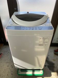 I★ 2018年製 TOSHIBA 東芝 全自動電気洗濯機 5kg AW-5G6 