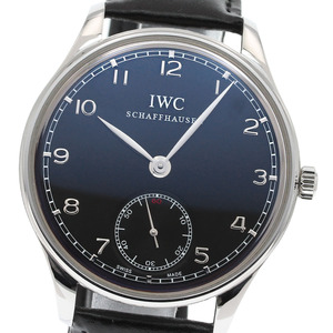 IWC IWC SCHAFFHAUSEN IW545407 ポルトギーゼ スモールセコンド 手巻き メンズ 良品 _844780