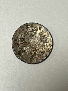 外国 古銭　メキシコ8レアル銀貨 1760年　トレーディング銀　中国文字　印あり重約26.99g