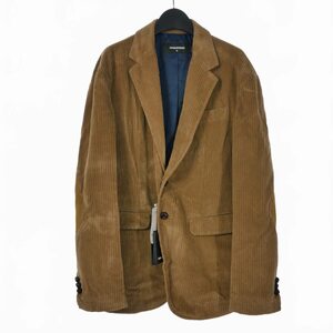 ディースクエアード DSQUARED2 22AW corduroy blazer jacket コーディロイ ブレザー ジャケット エルボーパッチ 48 ベージュ S71BN0906