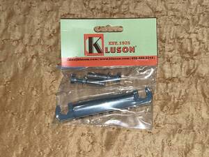 新品 Kluson USA KSTOP-N Nickel Zinc Stop Tailpiece/Steel Studs クルーソン ジンク ブリッジ テールピース/スチール スタッド ニッケル