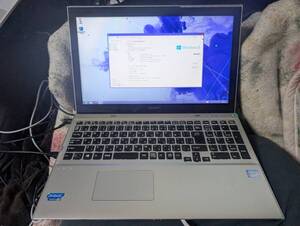 SONY SVT15119CJS VAIO　Core i7 3537U 2.00GHz 8GB 1000GB Win8　リカバリ済み　 ノートパソコン　現状品