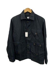 POST OVERALLS◆BEAMS+別注/ハンティングジャケット//S/コットン/BLK/エリ・袖などヨゴレ有