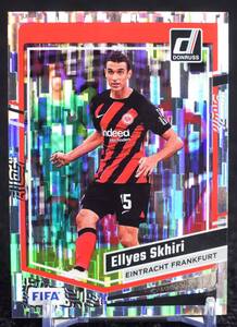 2023-24 Panini Donruss Silver Ellyes Skhiri Eintracht Frankfurt FIFA サッカー カード