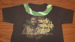 【HAWAII】メリーモナークフェスティバル Merrie Monarch Festival フラダンスハワイ Youth TシャツサイズM(大人S程度）コットン第49回