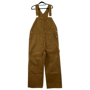 Dickies ディッキーズ オーバーオール size38×32/ブラウン