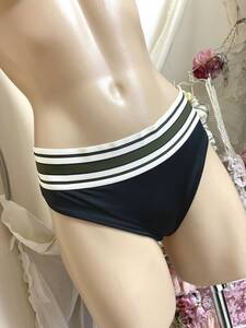 ●レディース水着パンツ EUR34／US2／UK+/CN160*90●H&M◆SWIMWEAR BRIEFS HIGH RISE／水着ショーツ：ブラック 定価：1,499