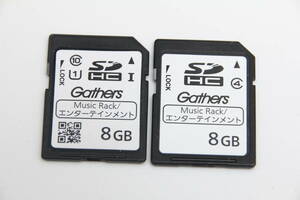 8GB SDHCカード　Gothers　　●2枚セット●