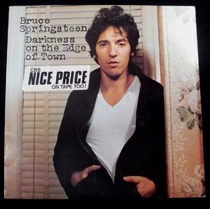 BRUCE SPRINGSTEEN / DARKNESS ON THE EDGE OF TOWN (UK-ORIGINAL)