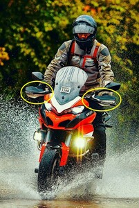 バークバスターズ (BLG-16) DUCATI Multistrada 950/ 1200/ 1260（熱間鍛造強化アルミバックボーン）　　