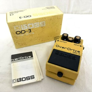 B841-H26-669 BOSS ボス OD-3 Over-Drive オーバードライブ エフェクター 箱付き