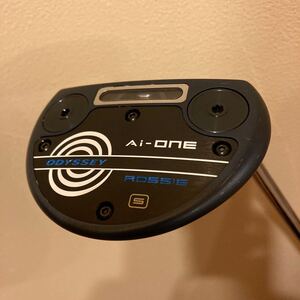 【1円～】ODYSSEY Ai-ONE ROSSIE S 34インチ パター カバー付 オデッセイ ロッシー 美品