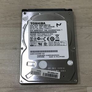 送料185円 TOSHIBA MQ01ABD100 1TB 2.5インチ HDD[C6215]