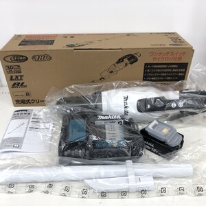 ДД MAKITA マキタ クリーナー 未使用品(S) 充電器・充電池1個付 コードレス式 18v CL286FDRFW ホワイト 未使用に近い