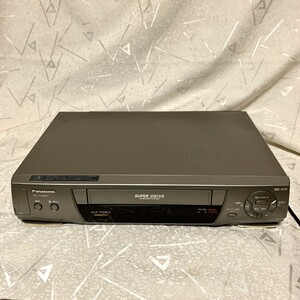 通電確認済【Panasonic/パナソニック】VHS ビデオ デッキ NV-H200G カセット プレイヤー