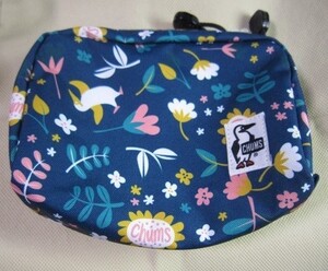 CHUMS チャムス●Eco Window Pouch　CH60-2722 Plants 新品未使用　エコ ウィンドウ ポーチ