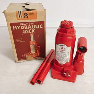 ◆HEAVY DUTY HYDRAULIC JACK 3TON 油圧式ジャッキ ジャッキアップ フロアジャッキ 工具◆C3-K