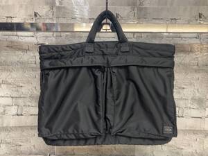 PORTER ポーター TANKER タンカー SHORT HELMET BAG ショート ヘルメットバッグ ブリーフケース ブラック